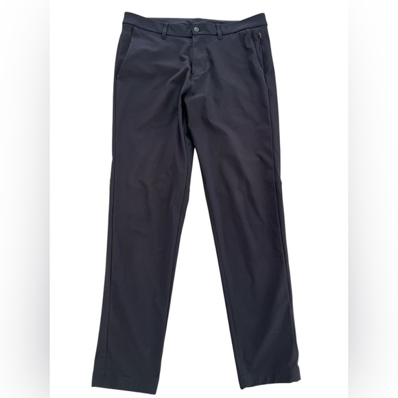 Lululemon Men’s Black Commission Pant Slim Warpstreme M5439S Size 34 - Picture 6 of 6